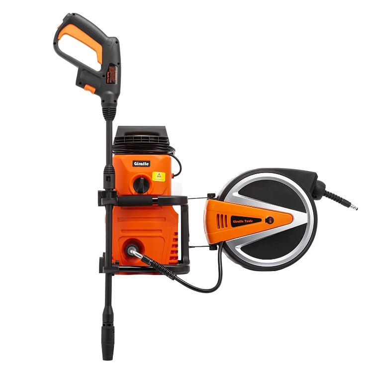 [C6012] Giraffe Tools Pressure Washer & Retractable Hose Reel, 2in1