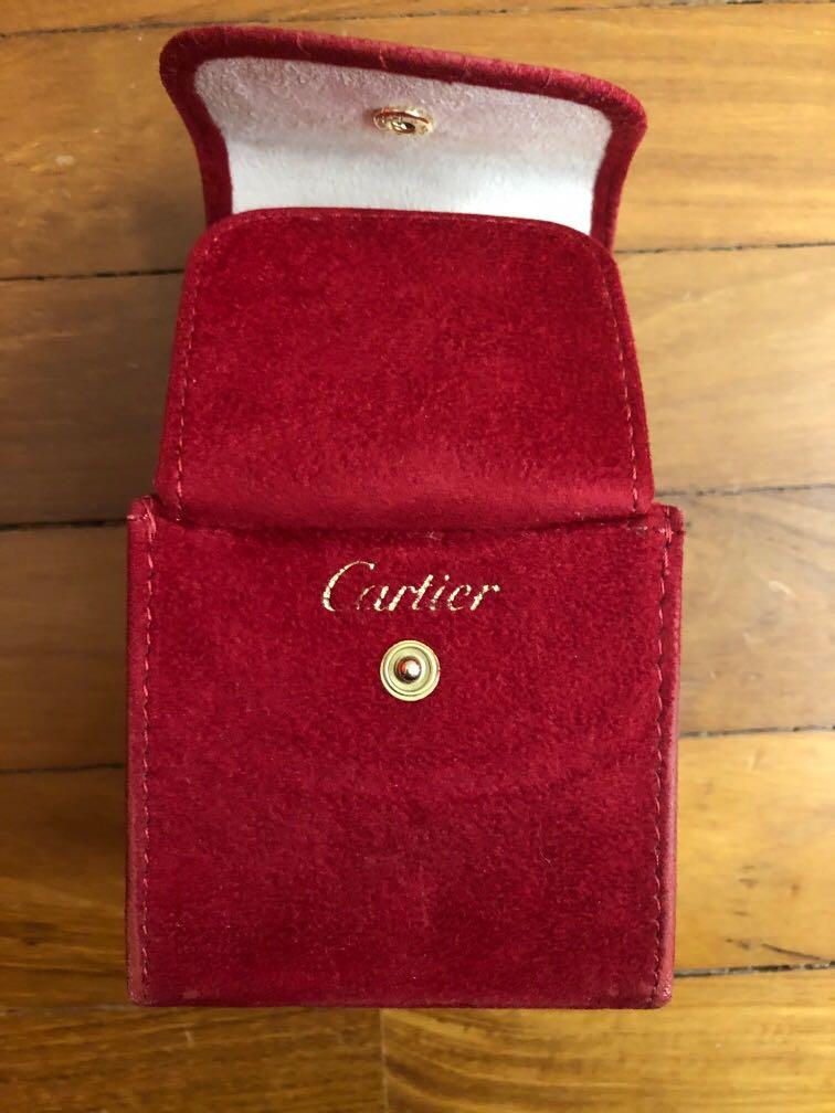 Cartier watch store travel case