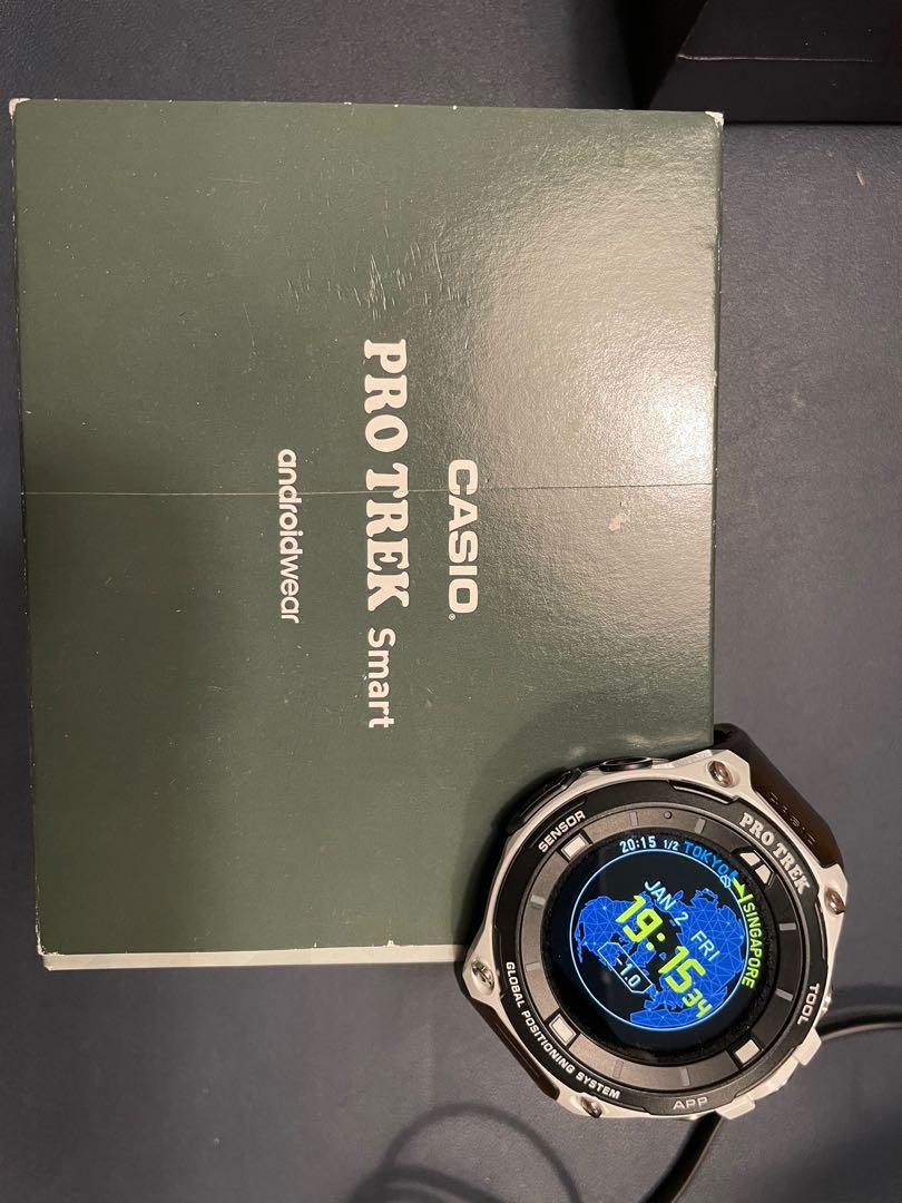 Casio Pro Trek Android Wear WSD-F20-WE watch, Men's Fashion, Watches \u0026  Accessories, Watches on Carousell