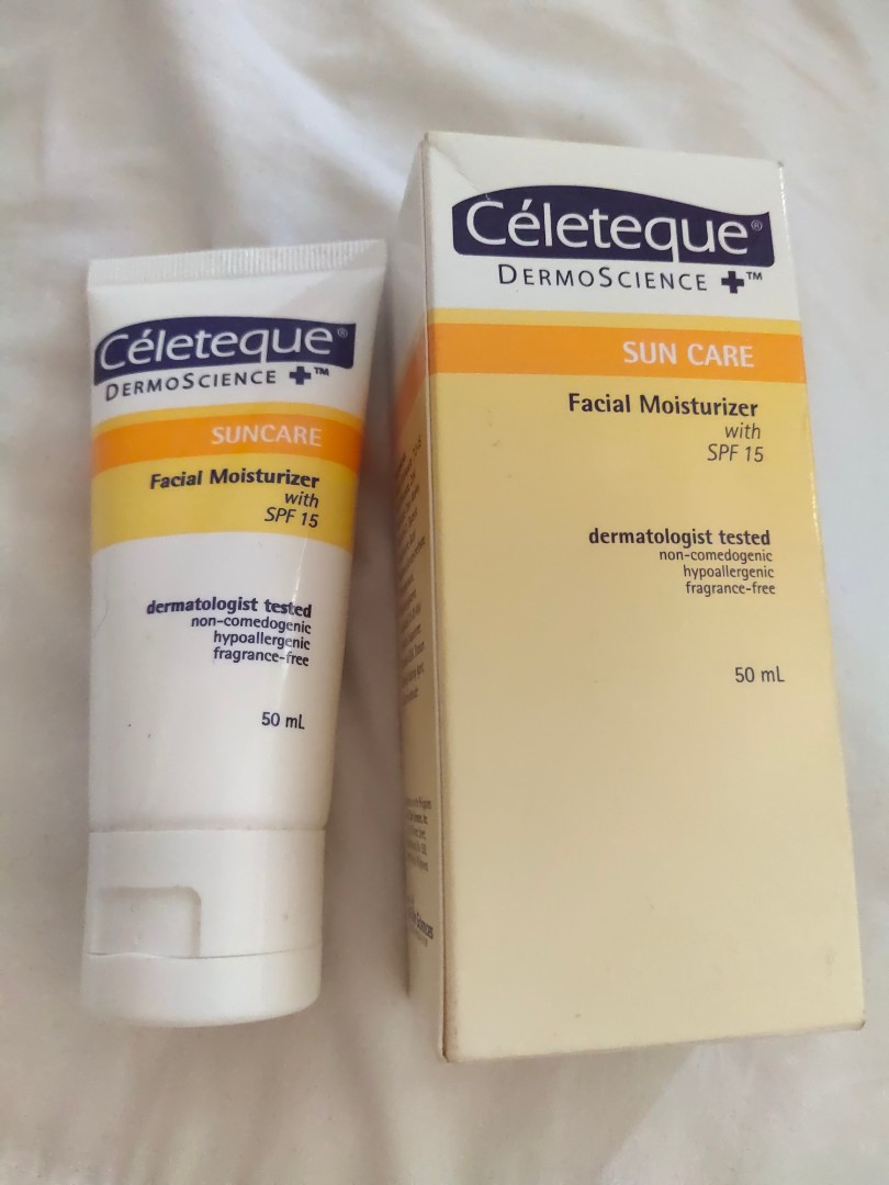 Celeteque Suncare Facial Moisturizer with SPF 15 50mL, Beauty