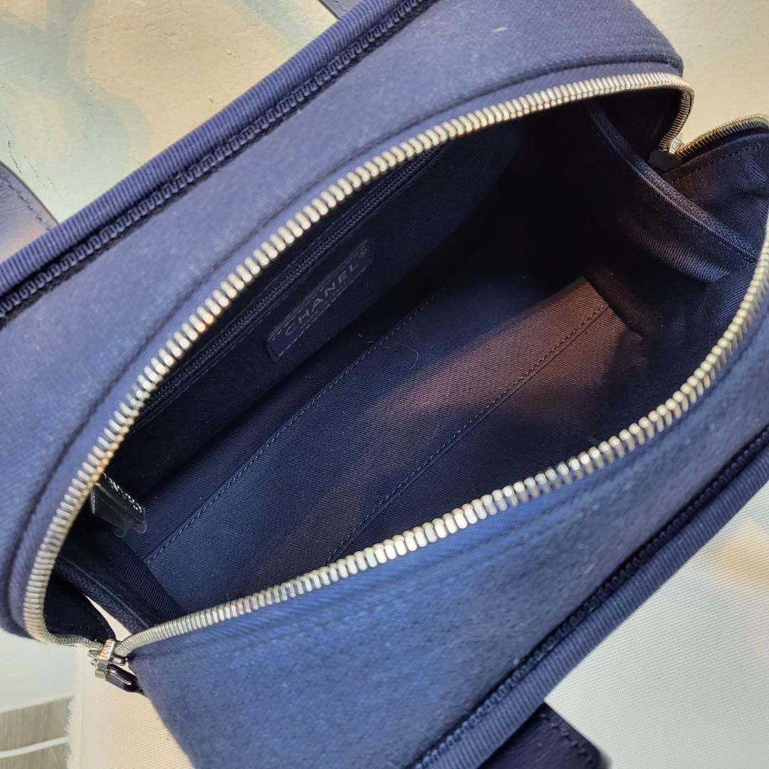Chanel Deauville Bowling Bag, Luxury, Bags & Wallets on Carousell