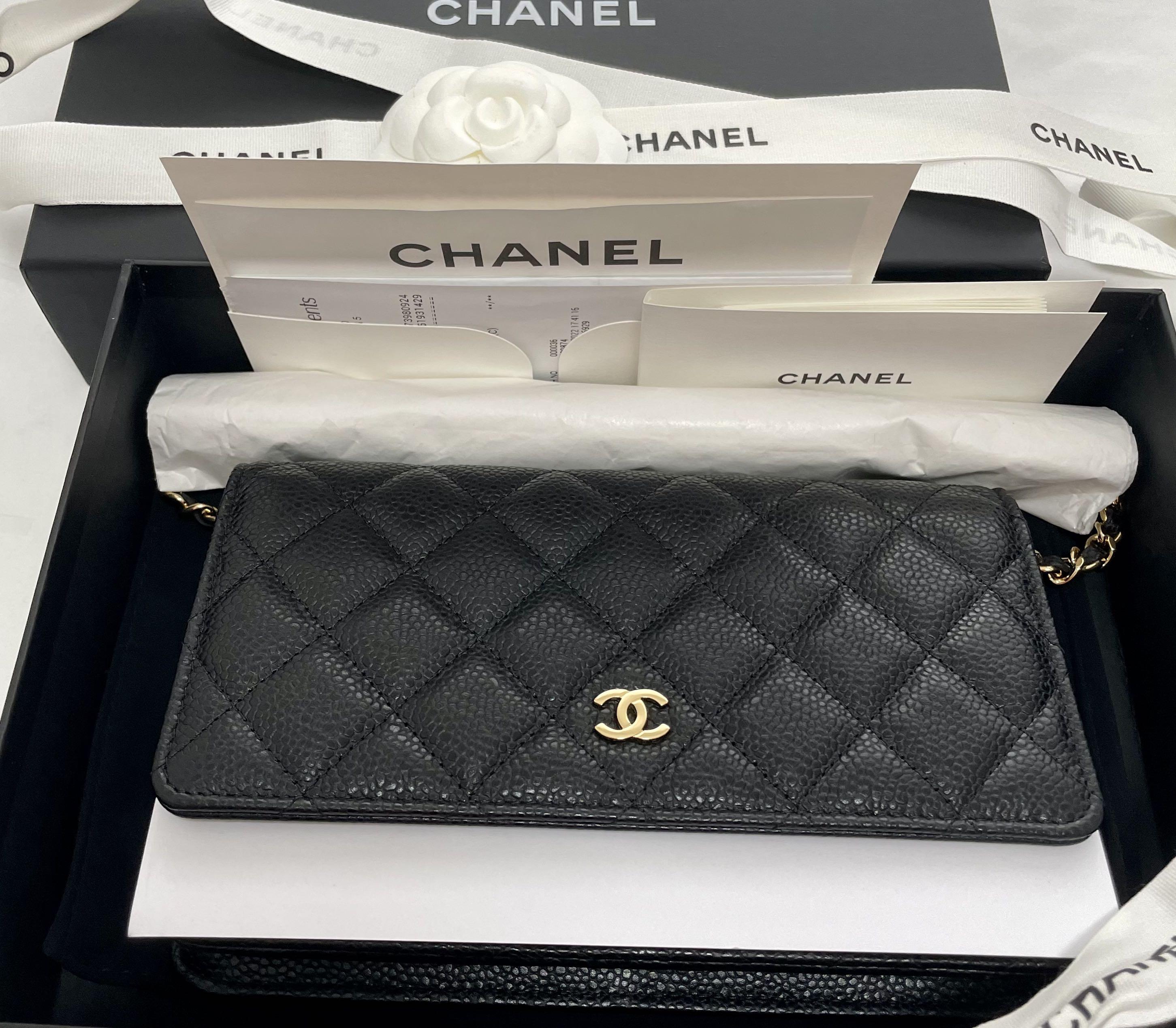 Chanel Wallet On Chain (WOC) Microchip, Luxury, Bags & Wallets on Carousell