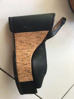 Charles and Keith high heels wedges