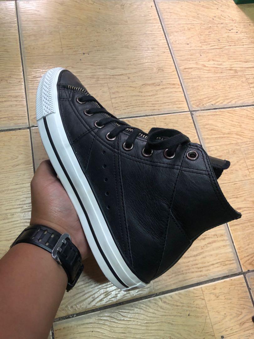 Converse motorcycle on sale leather