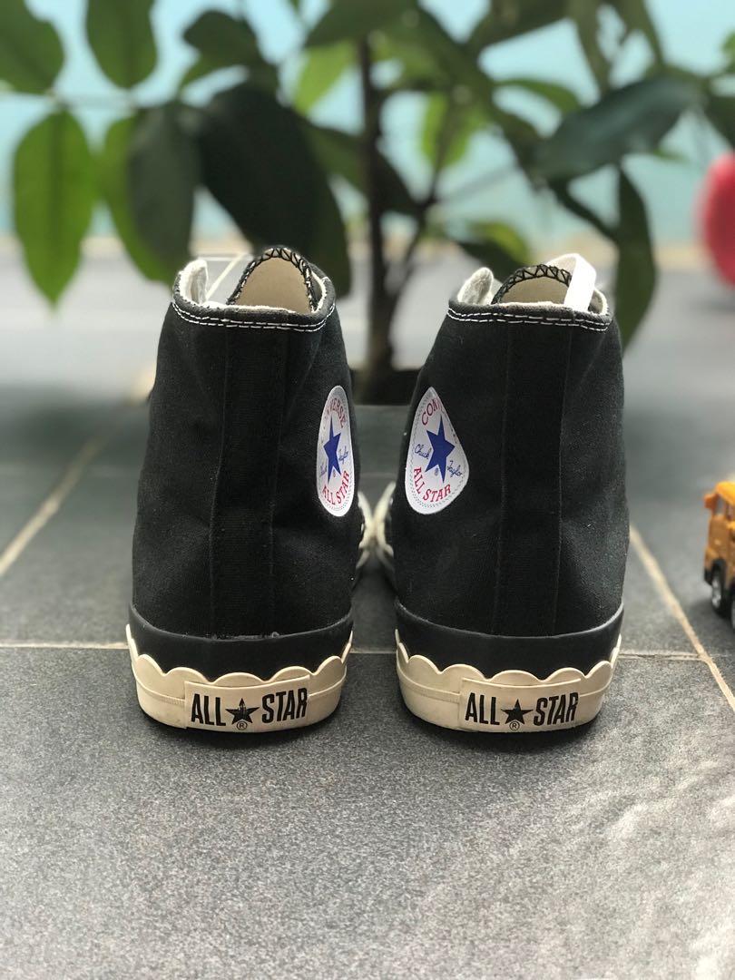 Converse all star shop scallop tape hi