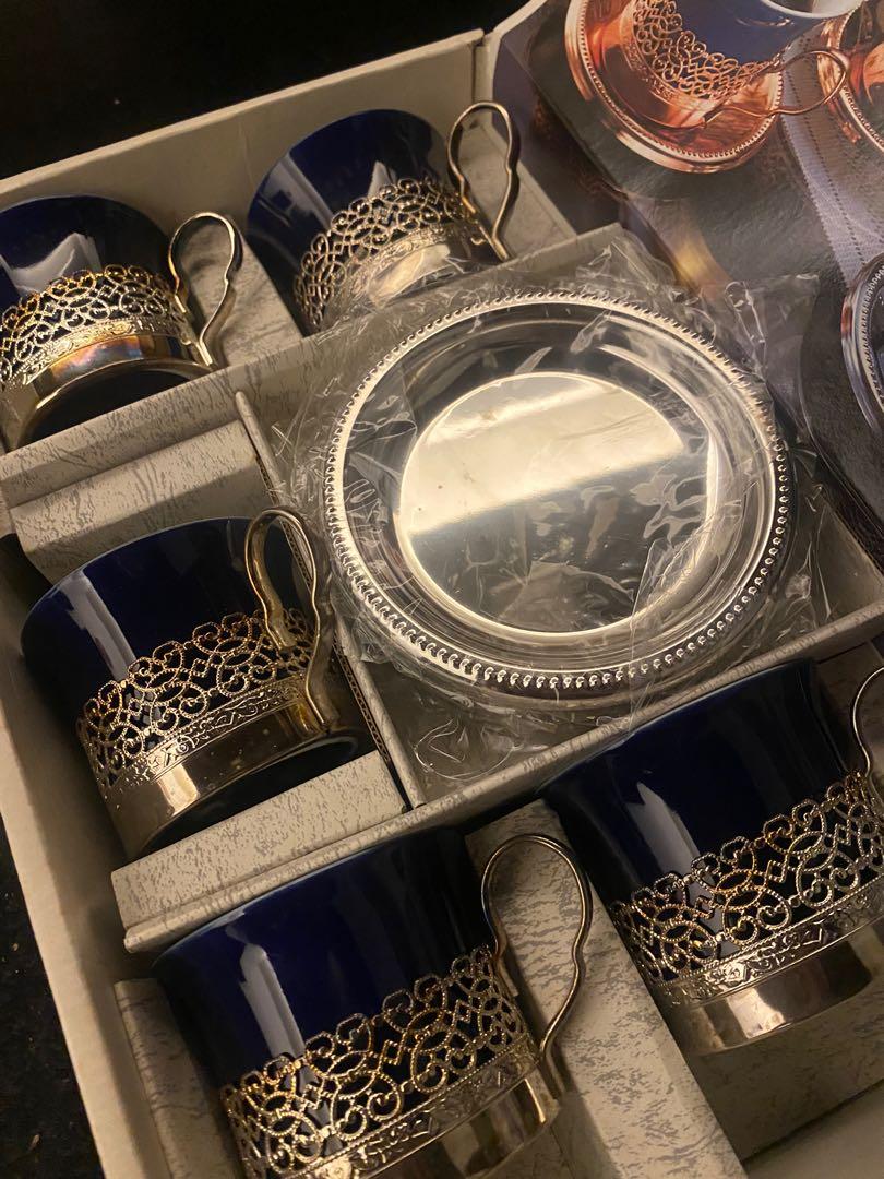 Copper Cup and Saucer Set (Category: Coffee & Tea Tableware) located in Manila. Submitted by ahlimaricloset (Listing ID 1139765771, Image 2). Description: Negotiable Brand new Copper No color fading Comes with original box .