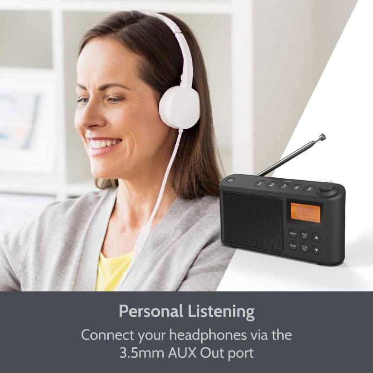 DAB/DAB+ & FM Radio, Mains and Battery Powered Portable DAB Radios