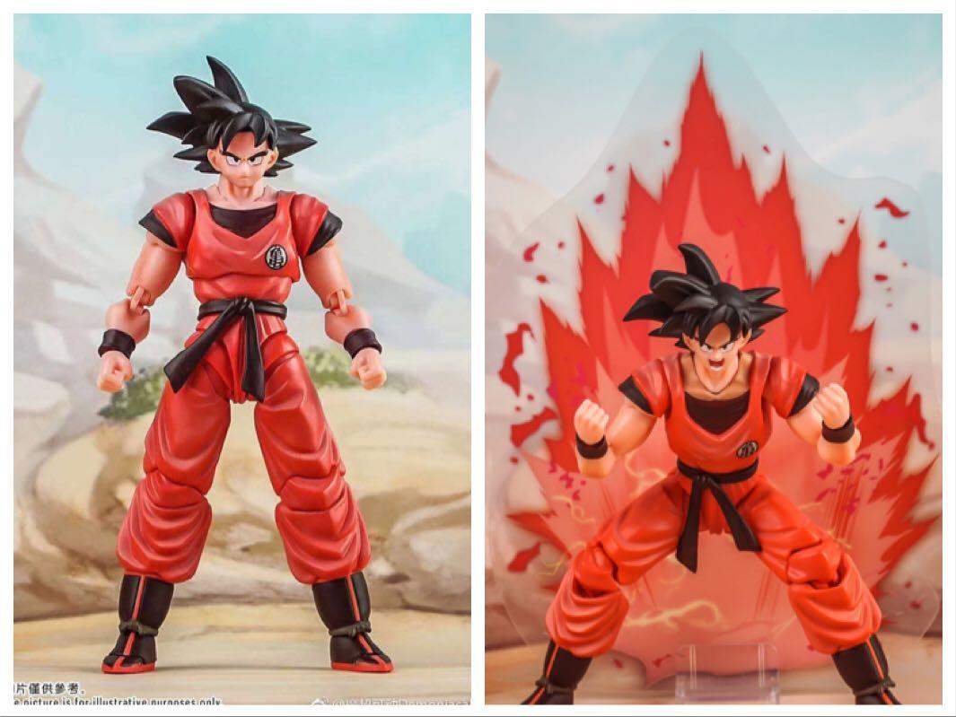 Demoniacal fit SSJ Goku kaiohken Action figure Scarlet Martial