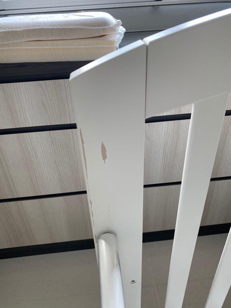 Mothercare Ashworth drop side cot with wheels, Babies & Kids, Baby