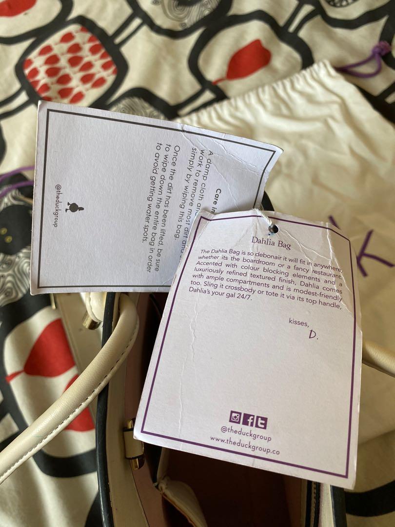 Duck Dahlia Bag in Black Forest, Women's Fashion, Bags & Wallets, Tote