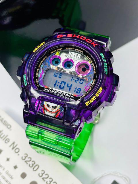 DW6900 ORIGINAL CUSTOM JOKER JELLY Men s Fashion Watches
