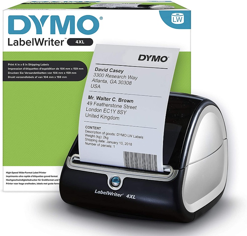 DYMO LabelWriter 4XL Thermal Label Printer, Computers & Tech ...