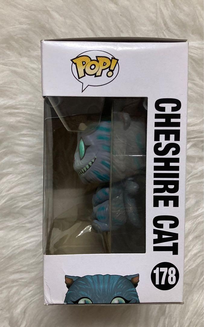 Exclusive Disney Alice in the Wonderland GlowsintheDark Cheshire Cat Funko Pop, Hobbies