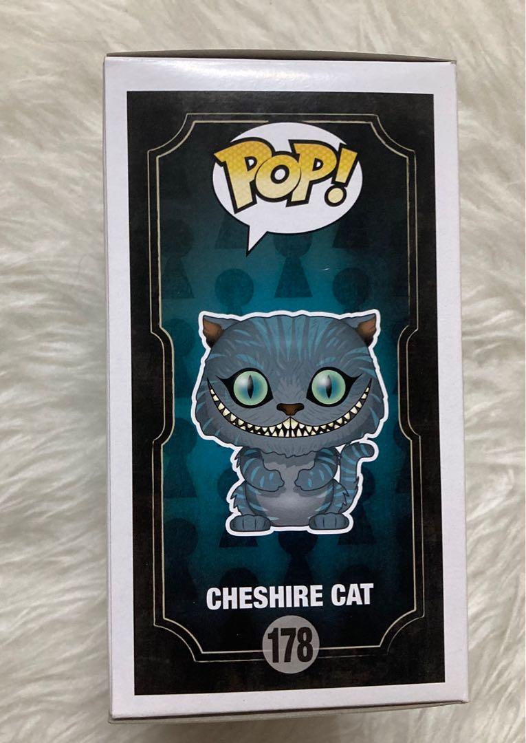Exclusive Disney Alice in the Wonderland GlowsintheDark Cheshire Cat Funko Pop, Hobbies