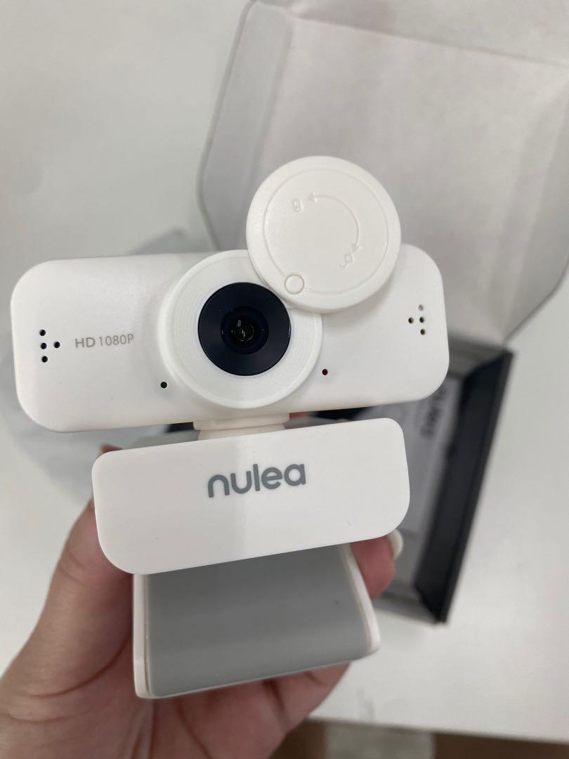 Nulea C902 Webcam with Microphone, 1080P HD Webcam for PC/Mac/Laptop with  Privacy Cover, for Video Calling, Online Classes, Conference, Works with