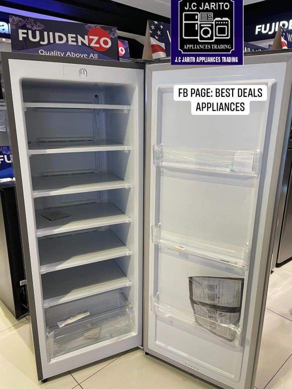 FUJIDENZO 7cft UPRIGHT FREEZER INVERTER, TV & Home Appliances, Kitchen
