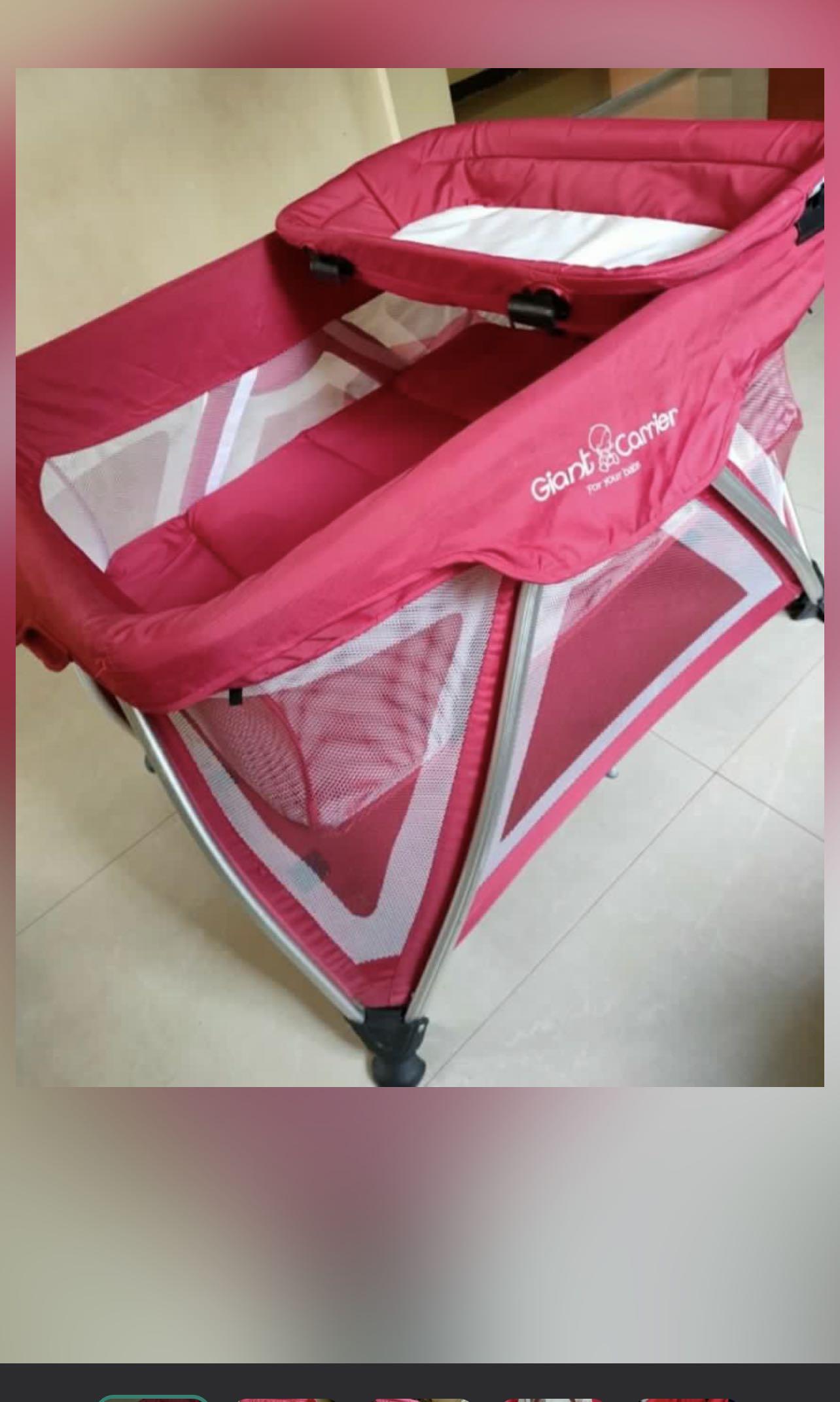 Giant Carrier Baby Crib, Babies & Kids, Baby Nursery & Kids Furniture