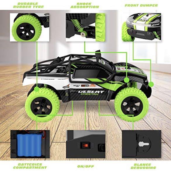 Growsland Remote Control Car Kids Toys Multi Terrain Radio