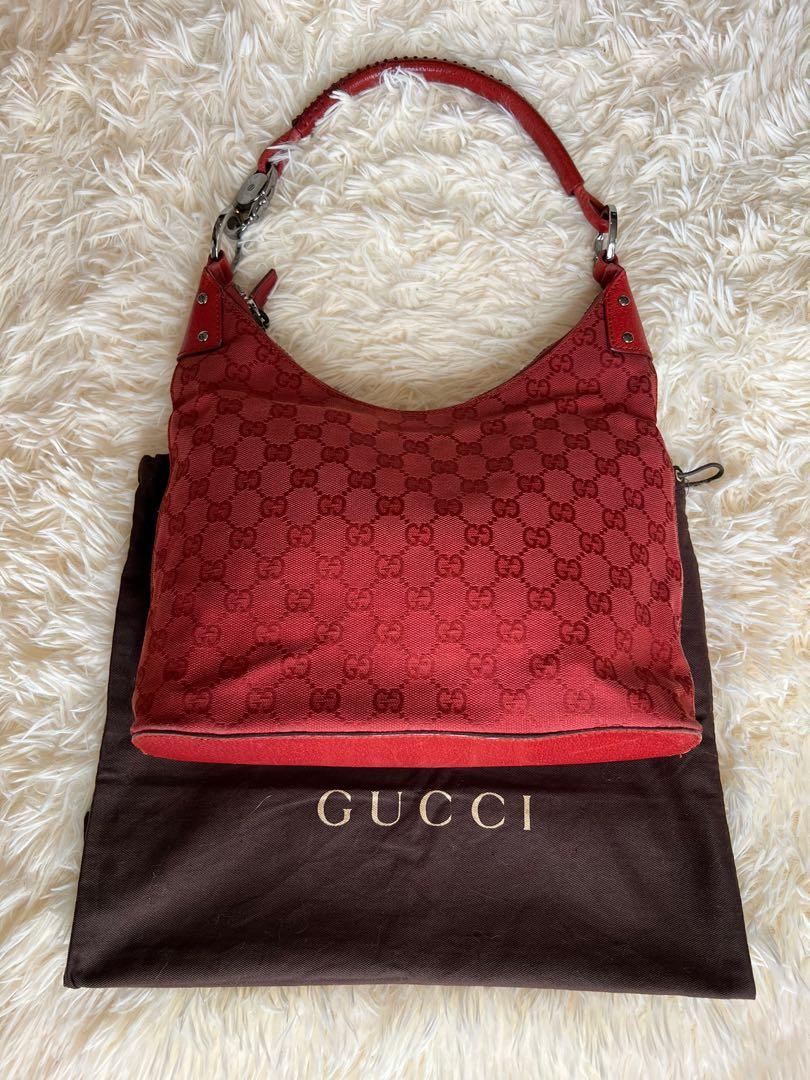 Gucci red hobo new arrivals bag