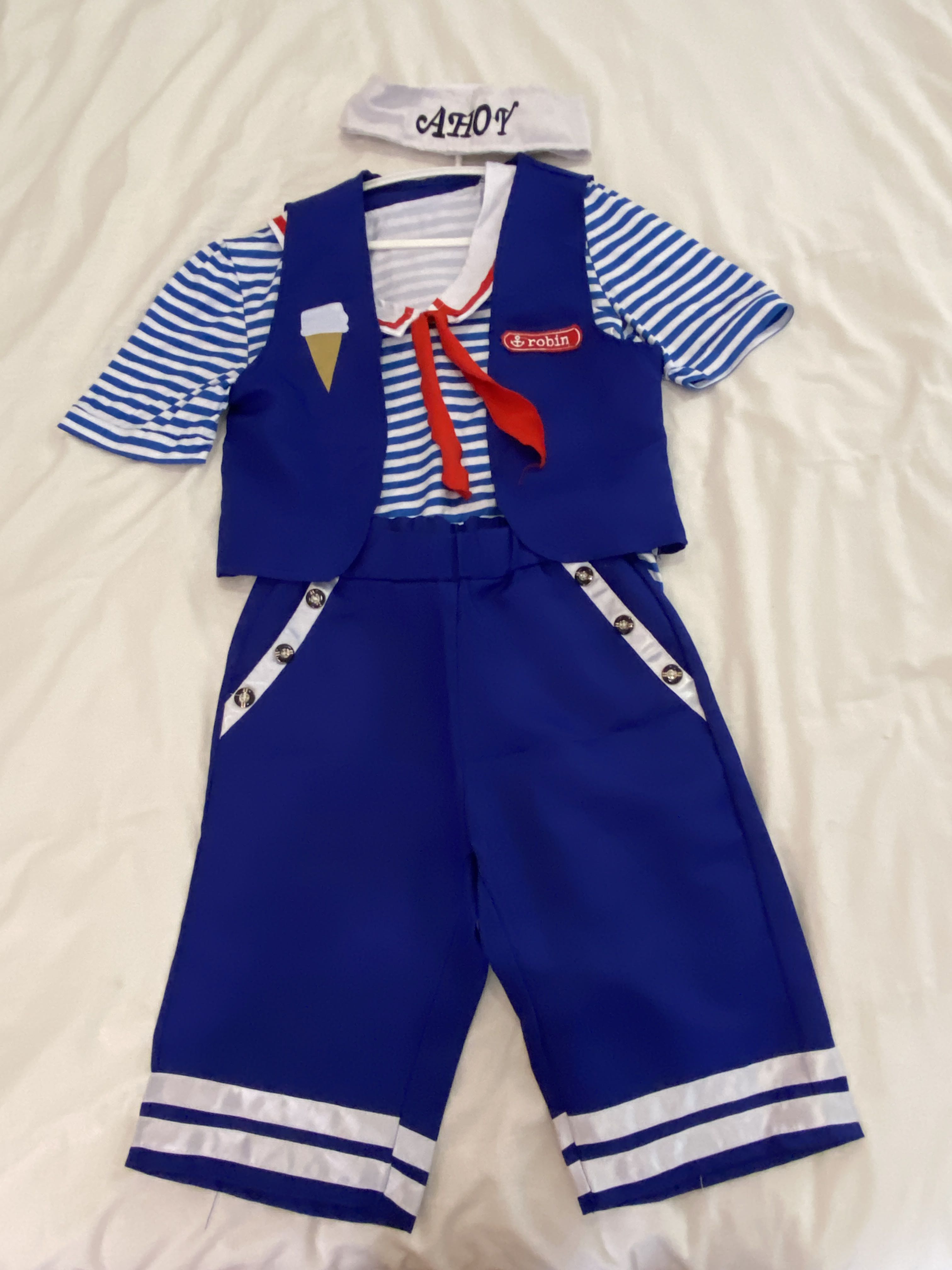 Halloween Stranger Things Robin Scoop Ahoy Costume, Women's Fashion