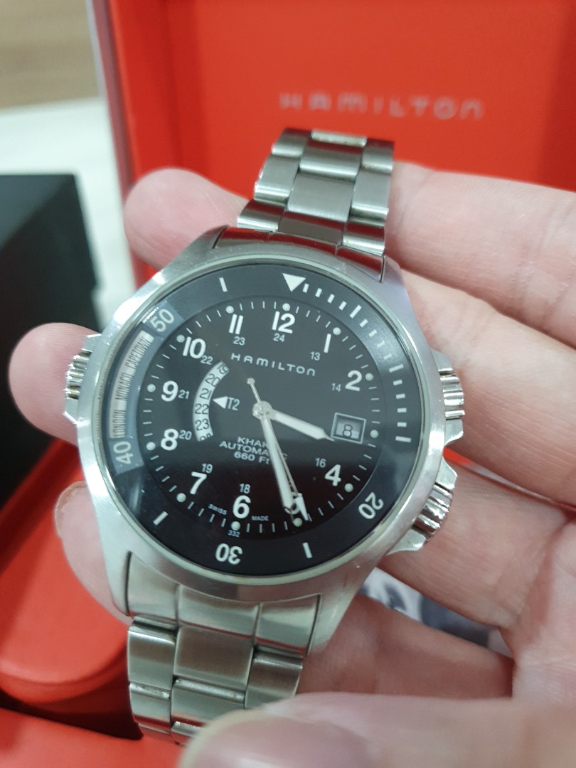 Hamilton Khaki GMT Men s Fashion Watches Accessories Watches