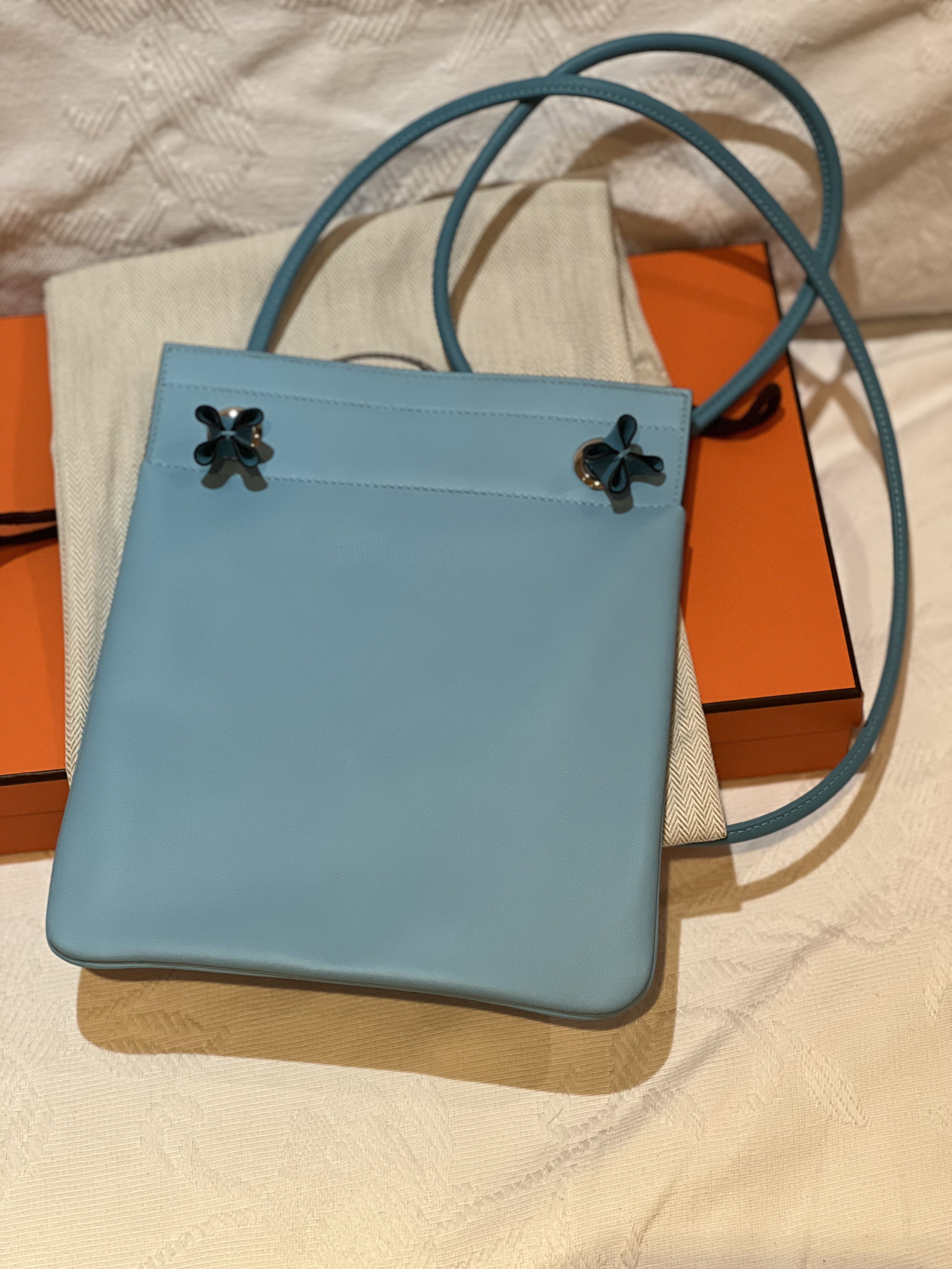 Hermes Aline Mini Bag Rose Azalee Stamp C