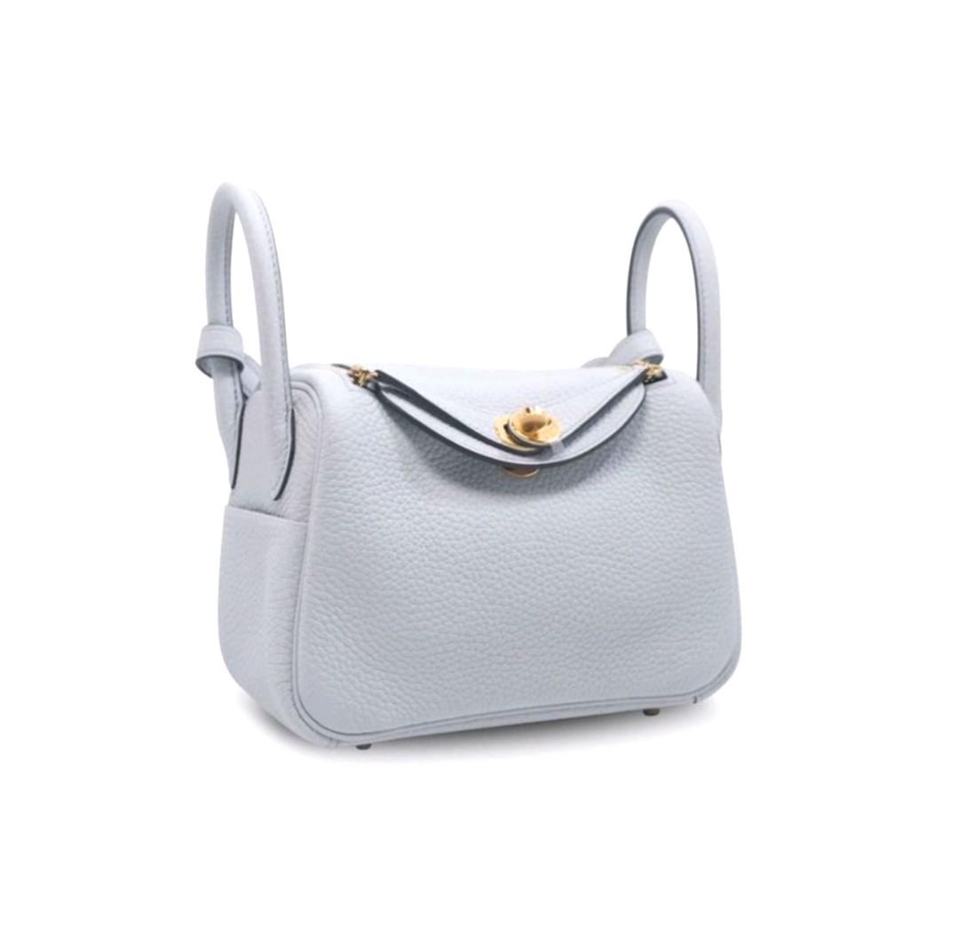 Mini Lindy in Etoupe, Luxury, Bags & Wallets on Carousell