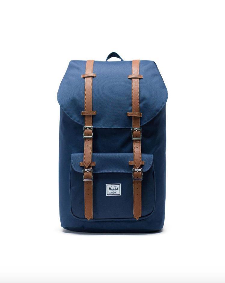 Little America Backpack 25L (Navy/Tan 