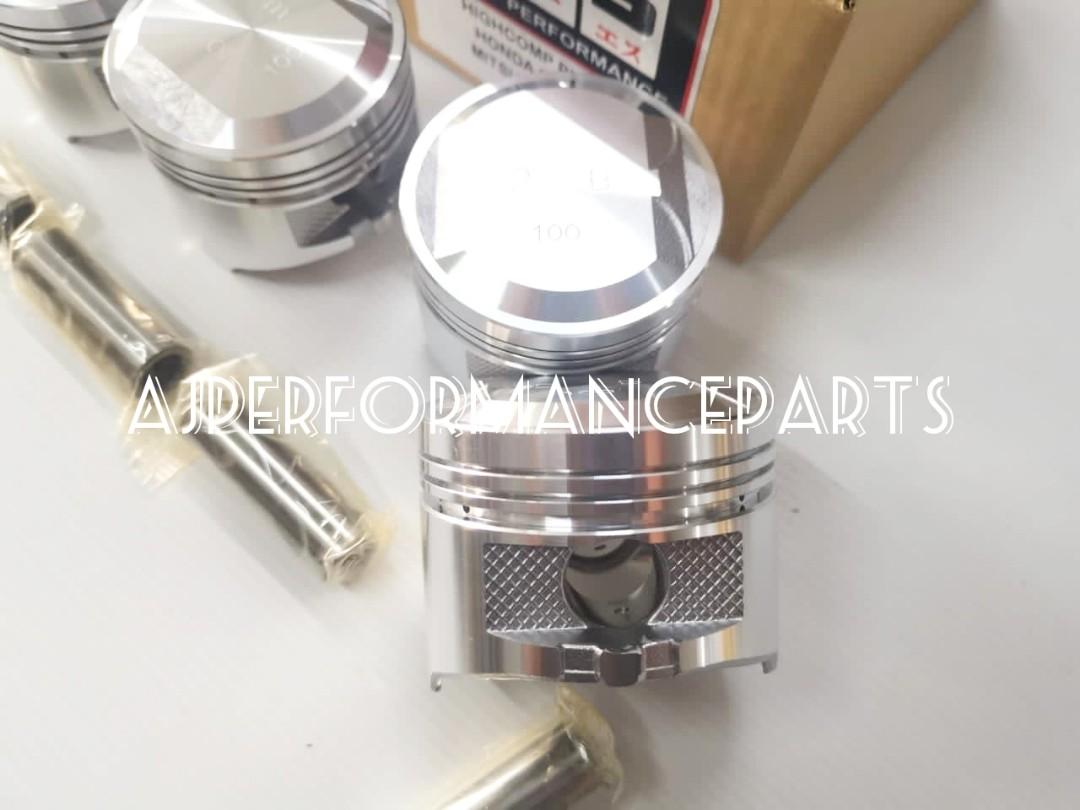 HKS HIGH COMPRESSION PISTON HONDA D15 D16 SOHC, Auto Accessories on