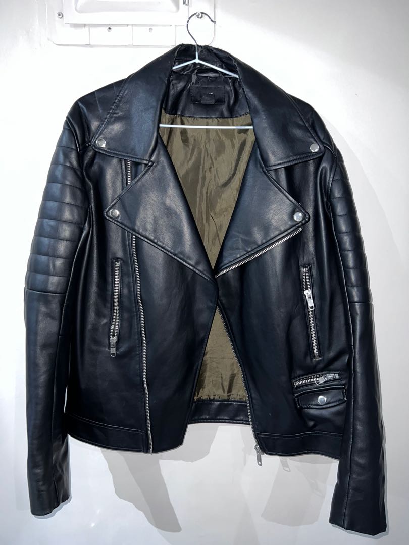 H&m edition leather sales jacket