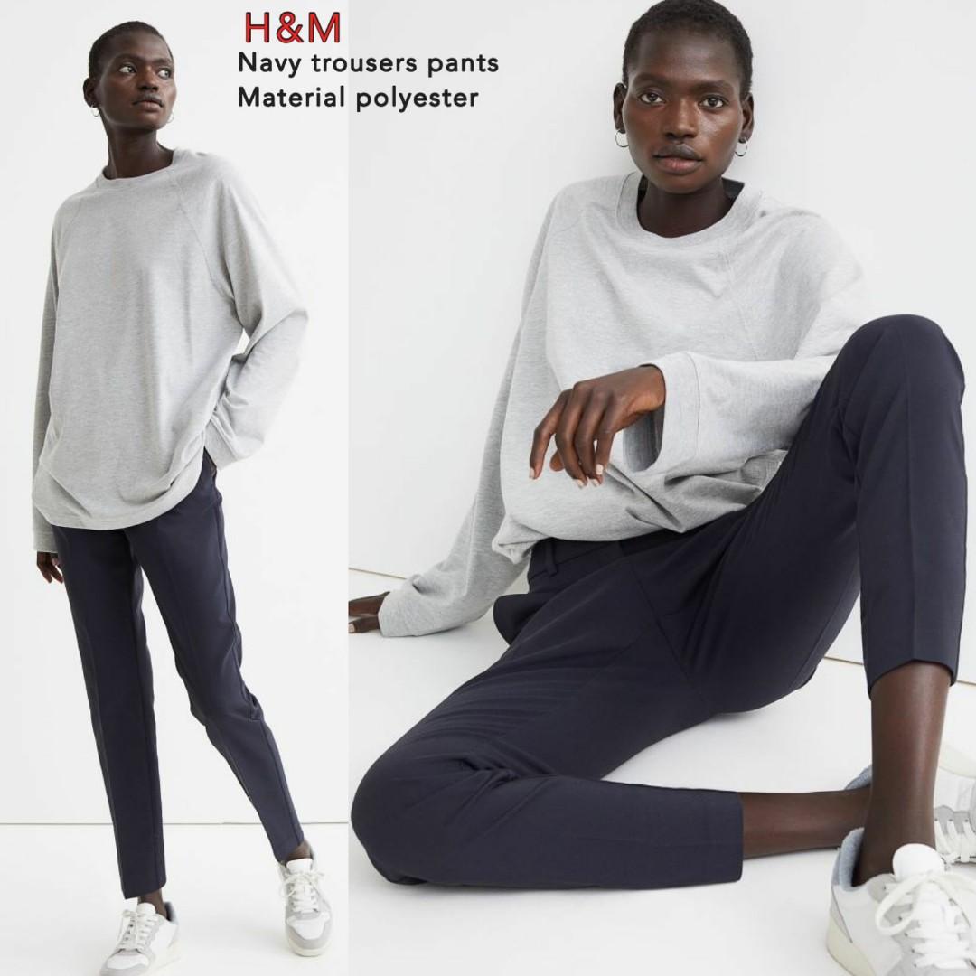 H\u0026m slack trousers pants, Fesyen Wanita 