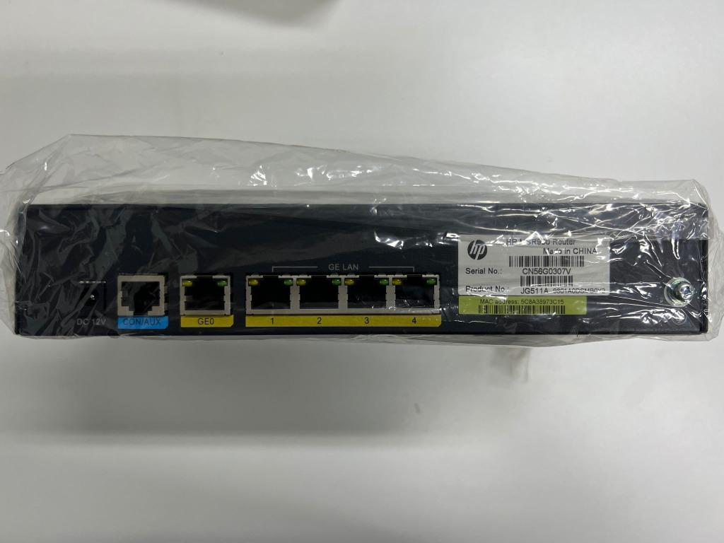 HP MSR930 ROUTER, Computers & Tech, Parts & Accessories, Networking on ...