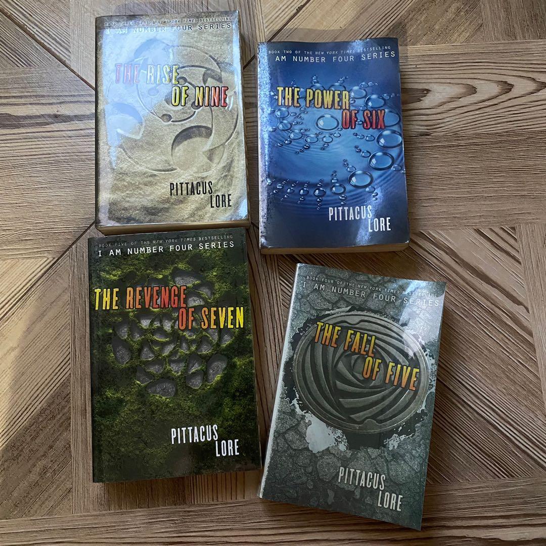 I am number four series book set (Category: Storybooks) located in Manila. Submitted by jiyaaaa (Listing ID 1139741241, Image 1). Description: TAKE ALL FOR 700.