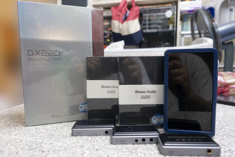 iBasso DX220 連耳放Card AMP8.AMP9及AMP1mkII, 音響器材, 音樂播放