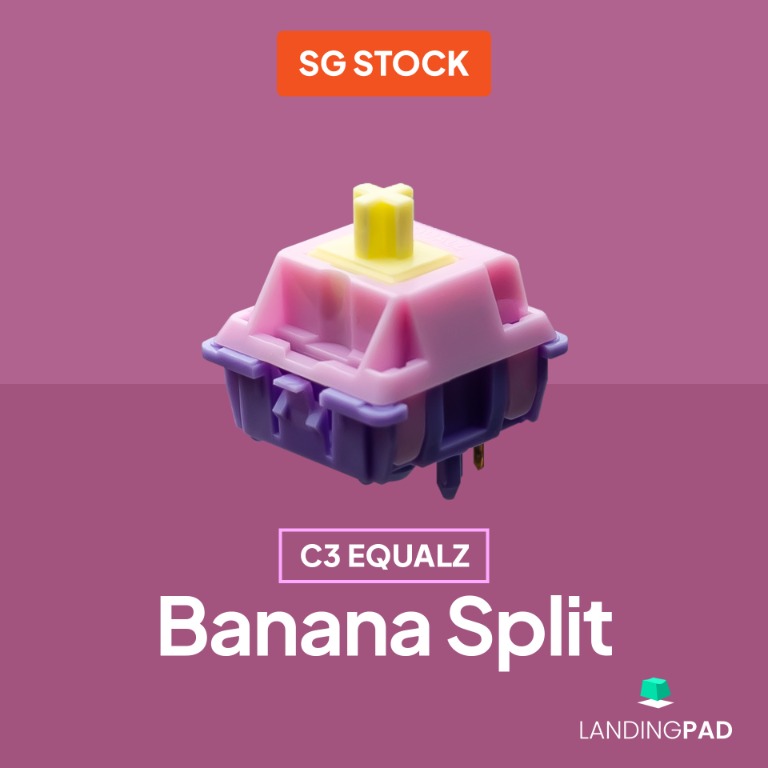 [Instock] C3 Banana Split Switches (Linear) for mechanical keyboard