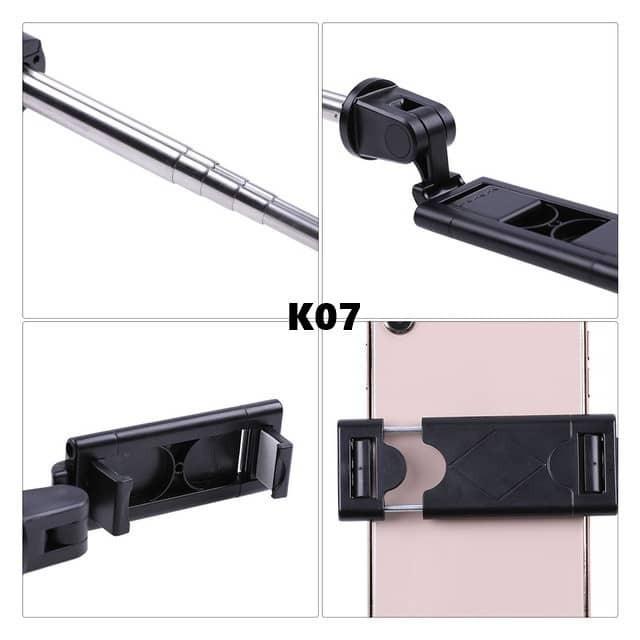K07 selfie stick integrated tripod remote control, Photography