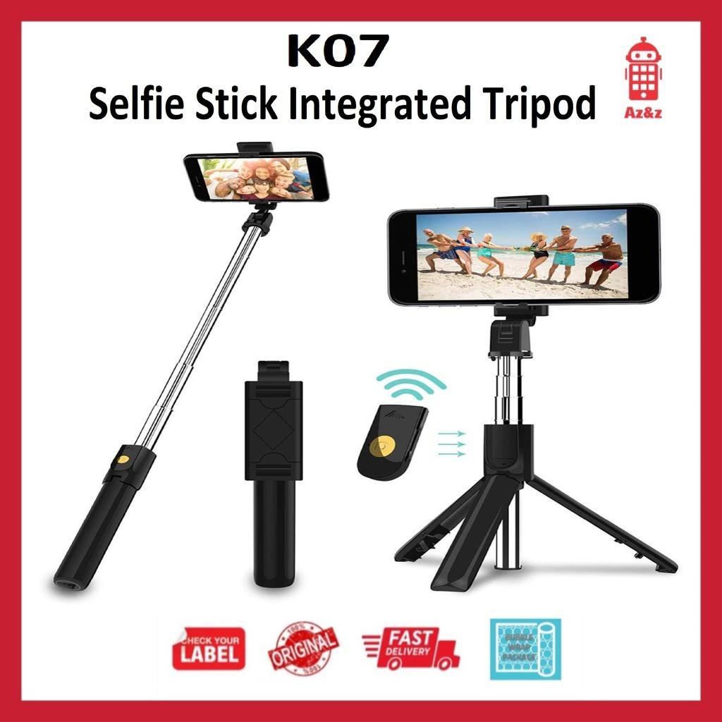 K07 selfie stick integrated tripod remote control, Photography