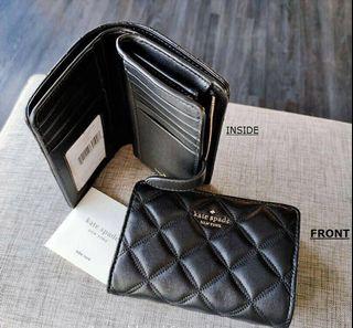 ❤️Kate spade 小香風中夾 黑色