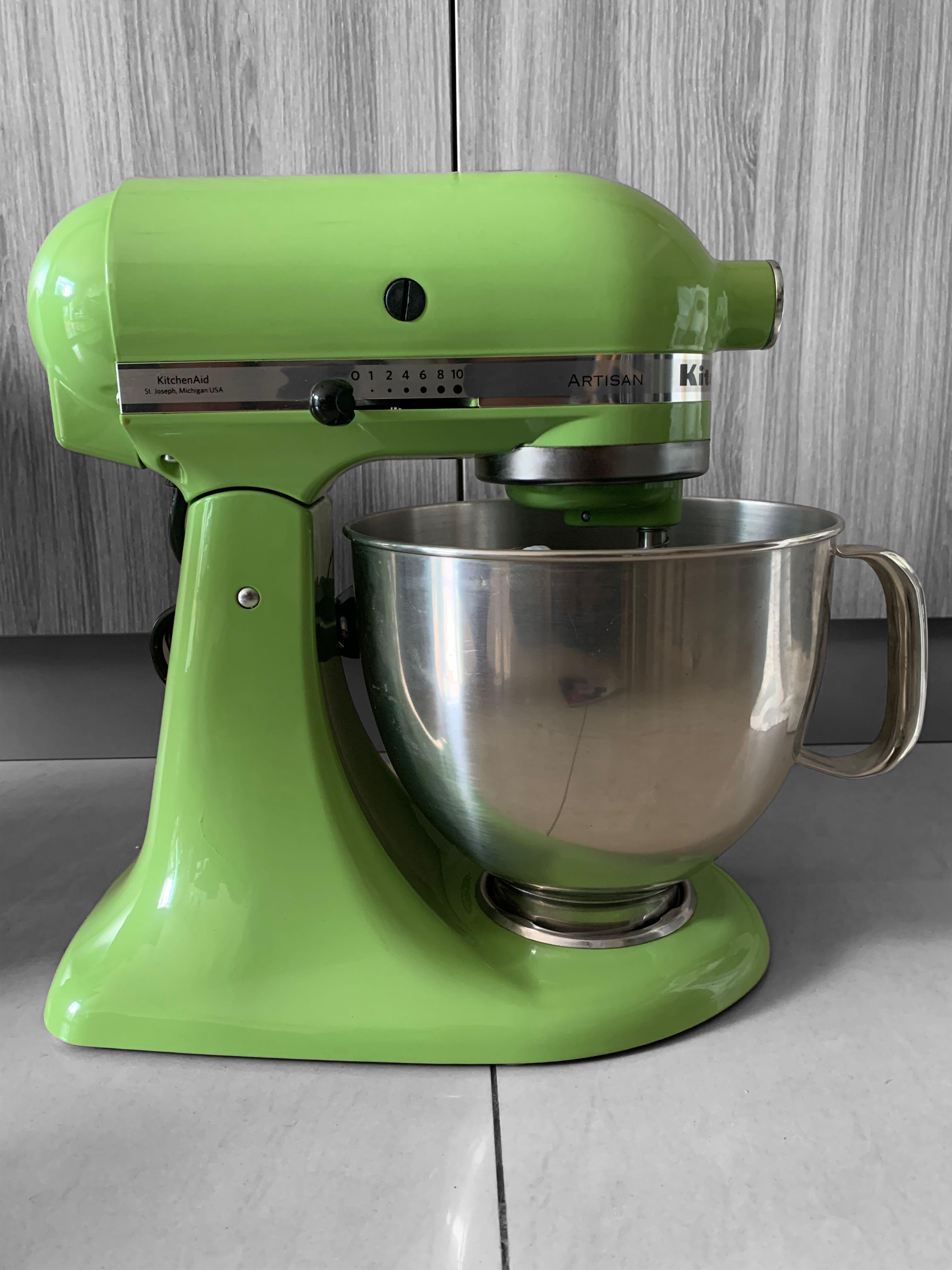 220 Volt KitchenAid 5KSM150PSEGA Artisan Stand Mixer - Green Apple