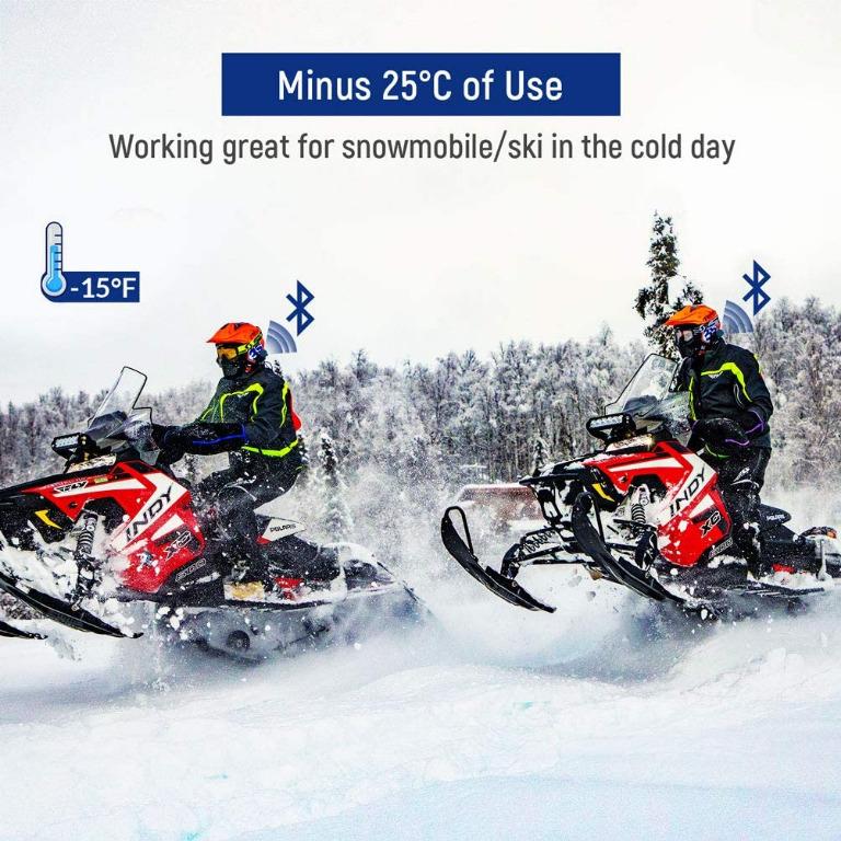 Lexin 2pcs b4fm motorcycle bluetooth intercom discount with fm radio