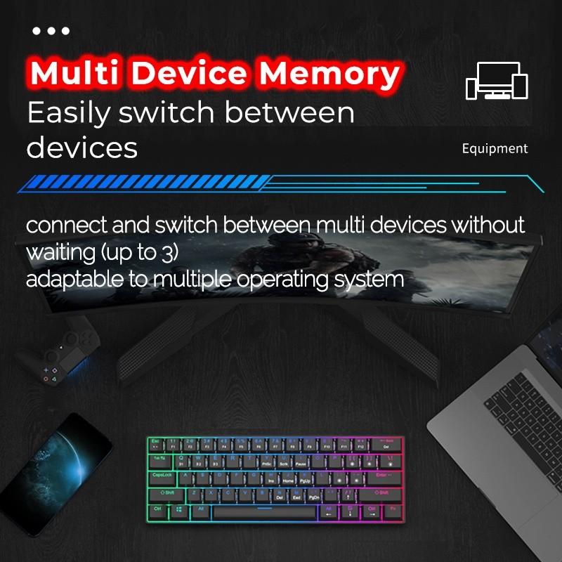 Wireless Mechanical Keyboard & Swappable Switches, Computers & Tech