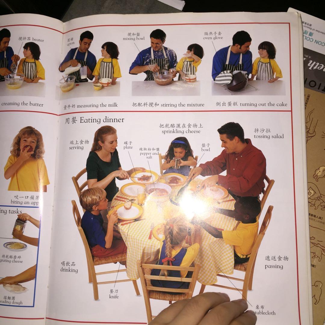 longman my first action word book 朗文圖解動詞詞典英文生字book english, 興趣及遊戲, 書本& 文具,  兒童書籍- Carousell