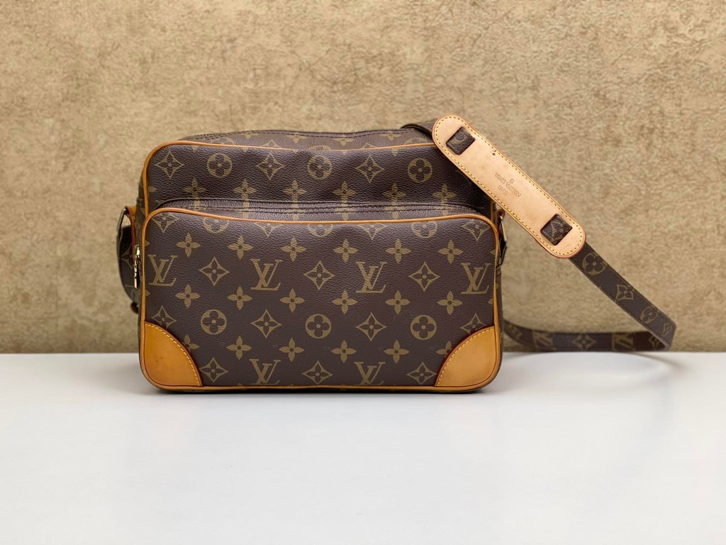 Authentic Louis Vuitton Monogram Nile Shoulder Cross Body Bag M45244 Junk  4538F