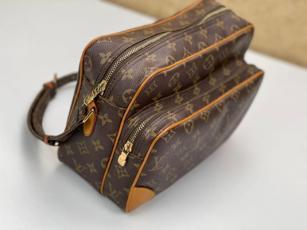 Used Louis Vuitton Shoulder Bag Nile Brown Monogram M45244 NO0020