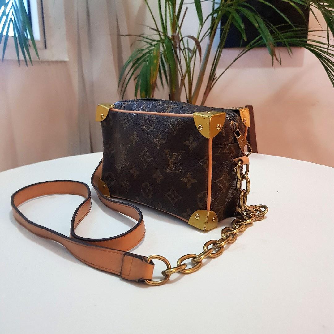 Authentic Louis Vuitton Mini Soft Trunk Legacy Brown Monogram, Luxury, Bags  & Wallets on Carousell