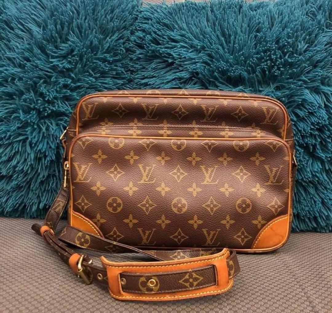 Louis Vuitton Nile MM, Luxury, Bags & Wallets on Carousell