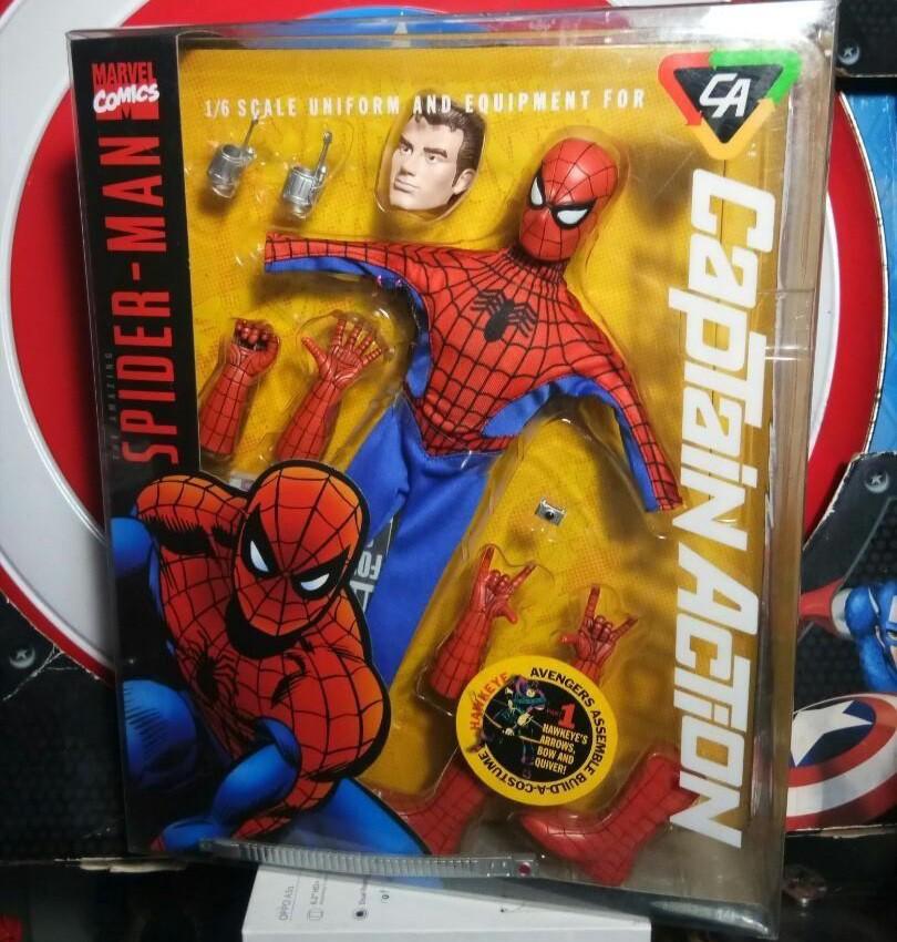 Captain action spider man discount