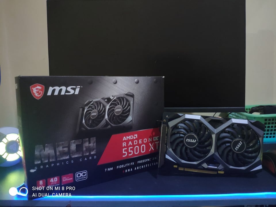 RUSH MSI Radeon RX 5500 XT MECH 8G OC Computers Tech Parts