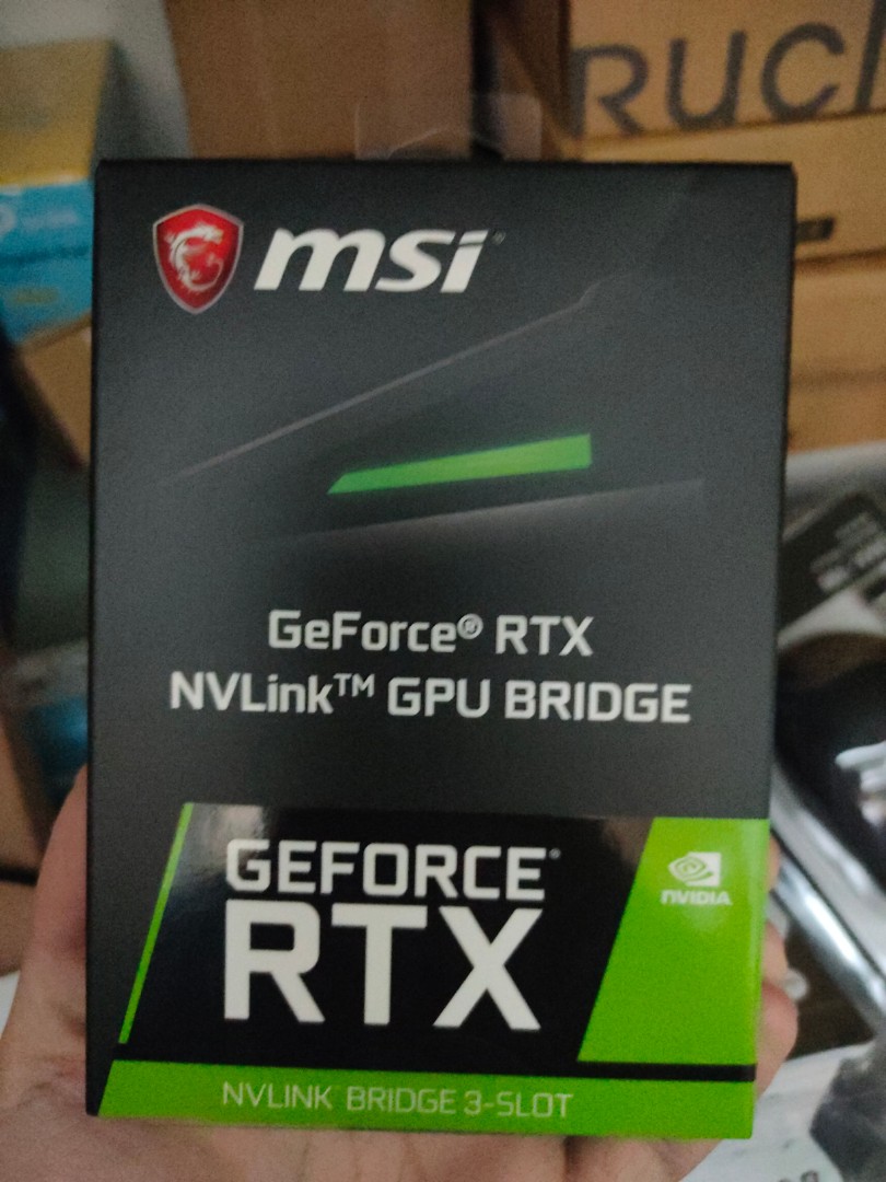 MSI 微星RTX NVLink Bridge 顯卡連接SLI, 電腦＆科技, 電腦周邊及配件