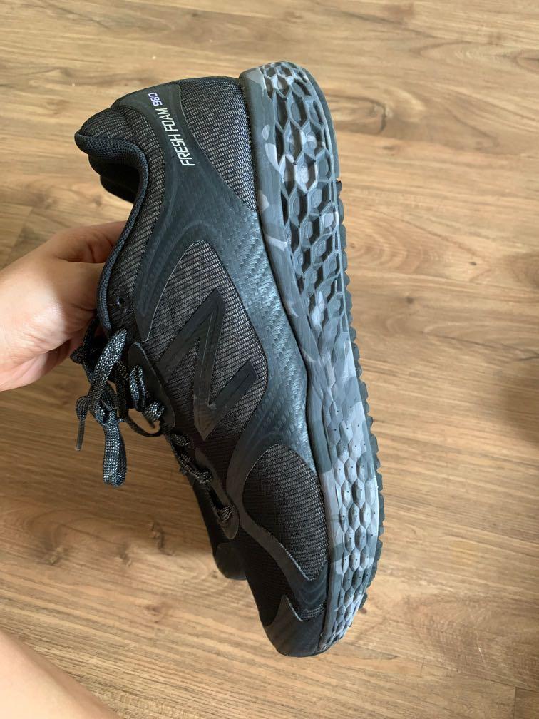 New balance fresh foam 980 black hot sale